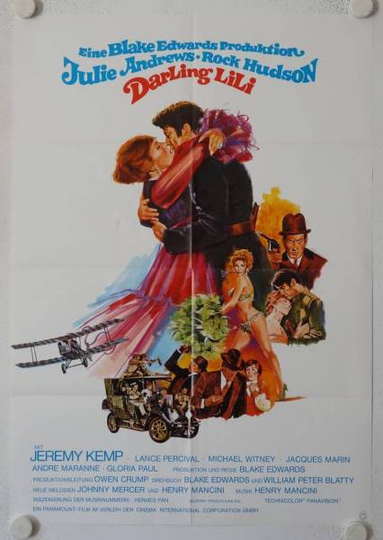 Darling Lili originales deutsches Filmplakat